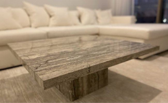 Alexi Coffee Table, Silver Grey