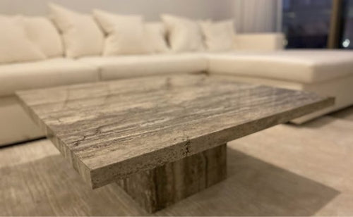 Alexi Coffee Table, Silver Grey