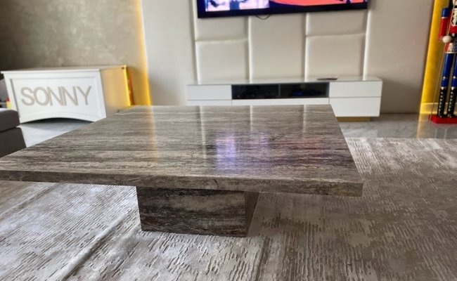 Alexi Coffee Table, Silver Grey