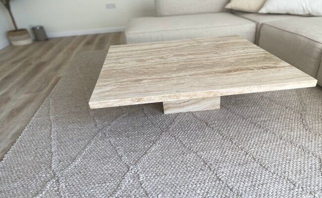 Alexi Coffee Table, Beige