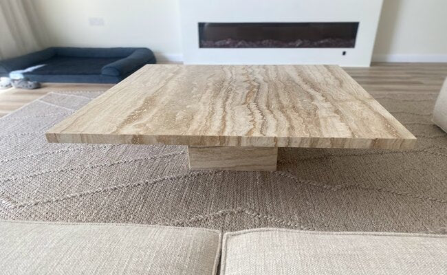 Alexi Coffee Table, Beige